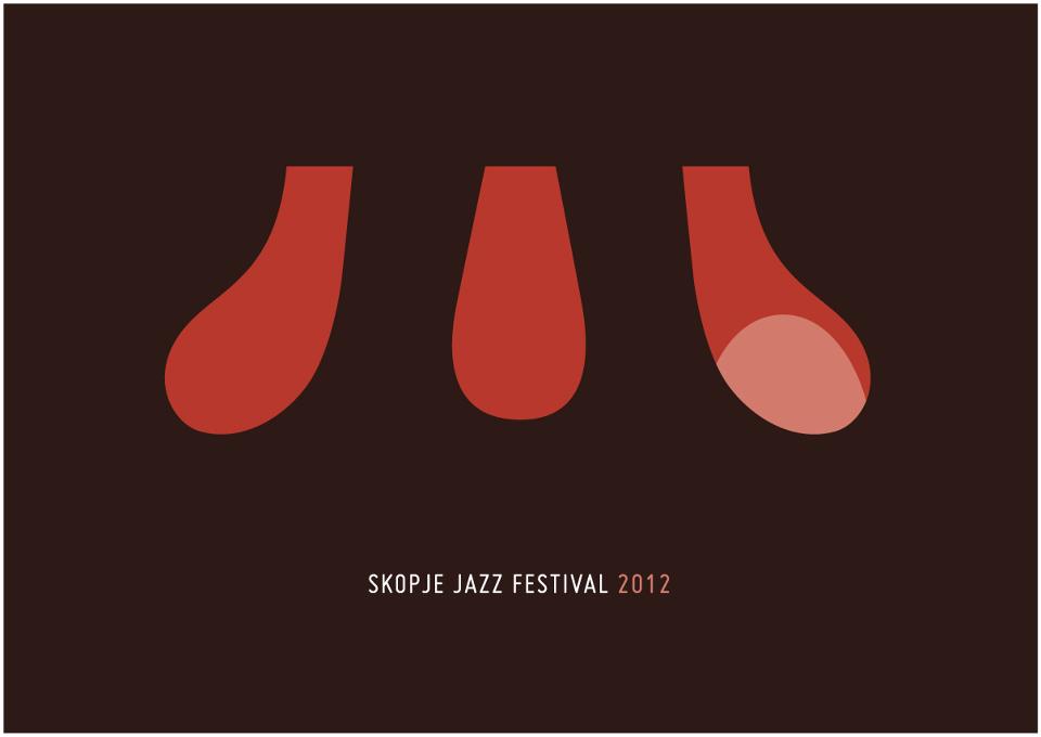 Cartaz do Skopje Jazz Festival 2012